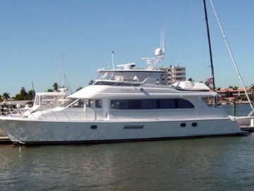 Gulf Yankee - 2002 HATTERAS 75' Cockpit Motor Yacht