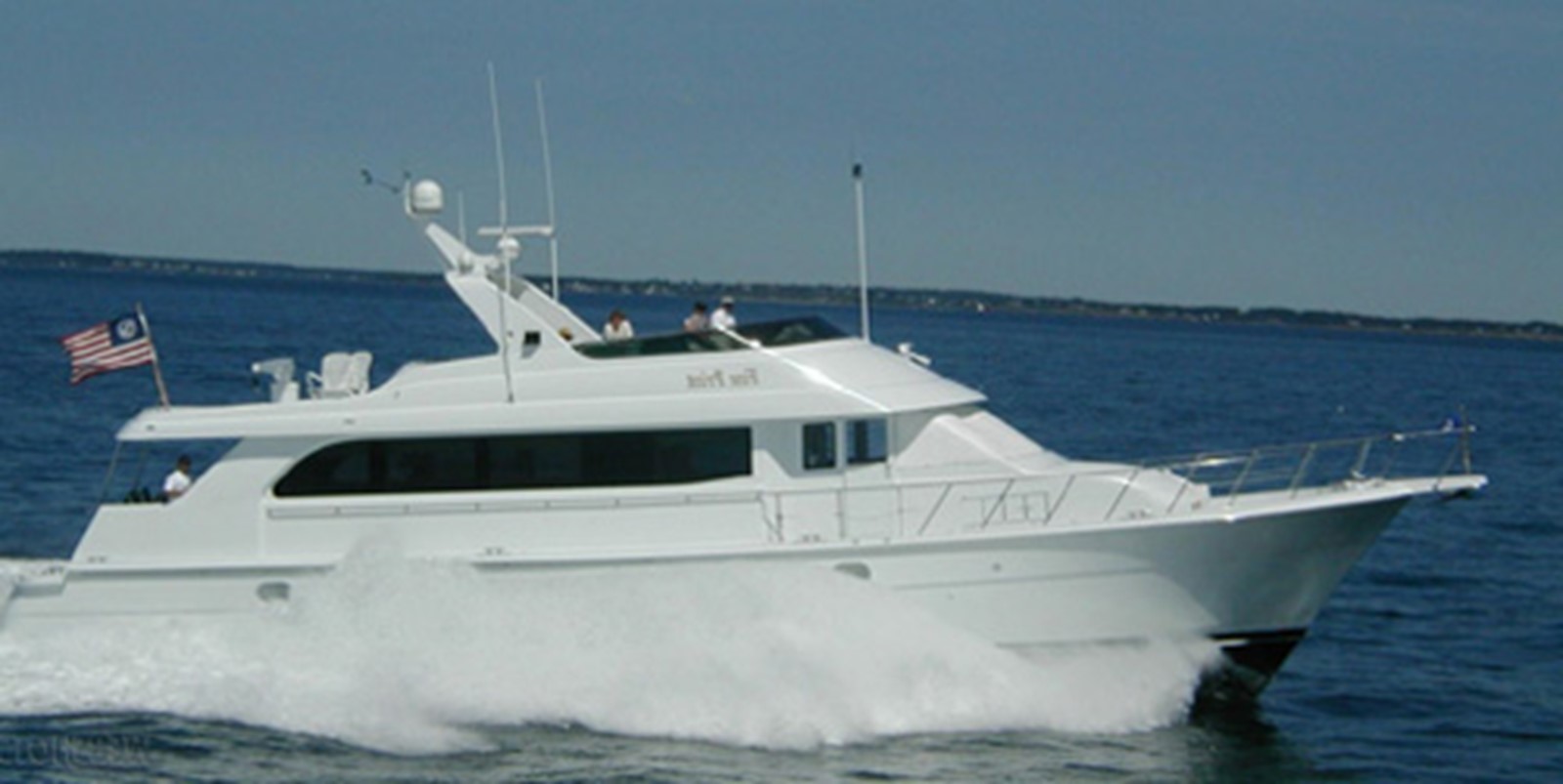 FINE PRINT - 2002 HATTERAS 75' Cockpit Motor Yacht