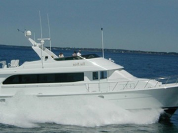 FINE PRINT - 2002 HATTERAS 75' Cockpit Motor Yacht
