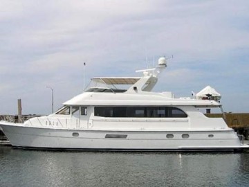 Eastern Point - 2001 HATTERAS 75' Sport Deck