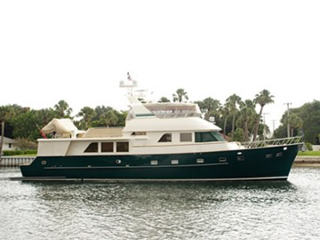 ISLAND TYME - 2000 GRAND ALASKAN 75' Raised Pilothouse