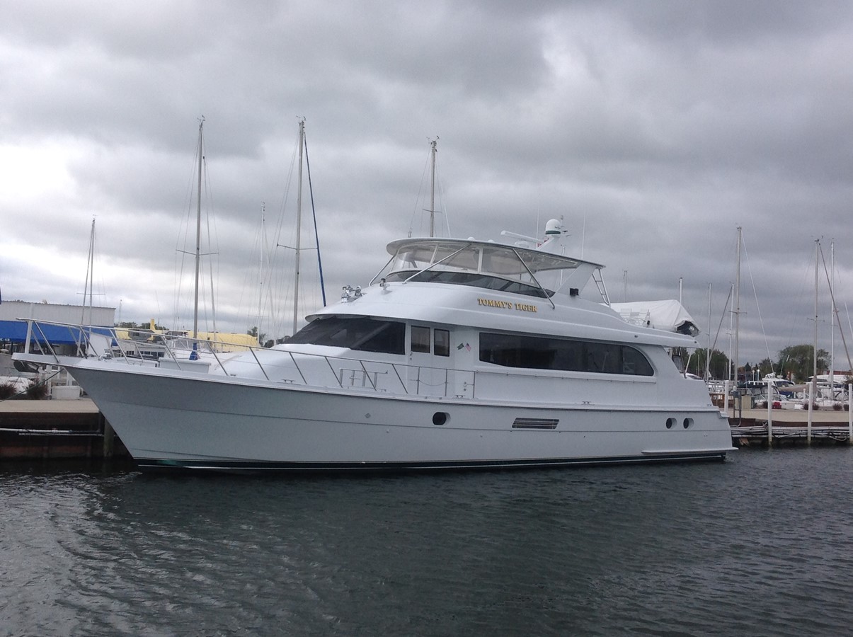 Tommy's Tiger - 2002 HATTERAS 75' 3412E