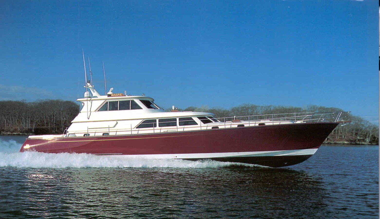 MAGPIE - 2001 LYMAN MORSE BOAT CO. 74' Fast Classi