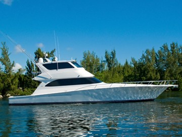Viking Enclosed Flybridge (74-042) - 2008 VIKING 74' 74 Enclosed Bridge