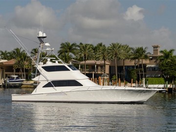 Conquest - 2007 VIKING 74' Enclosed Bridge Convertible