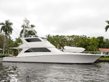 First Strike - 2005 VIKING 74' Enclosed Bridge