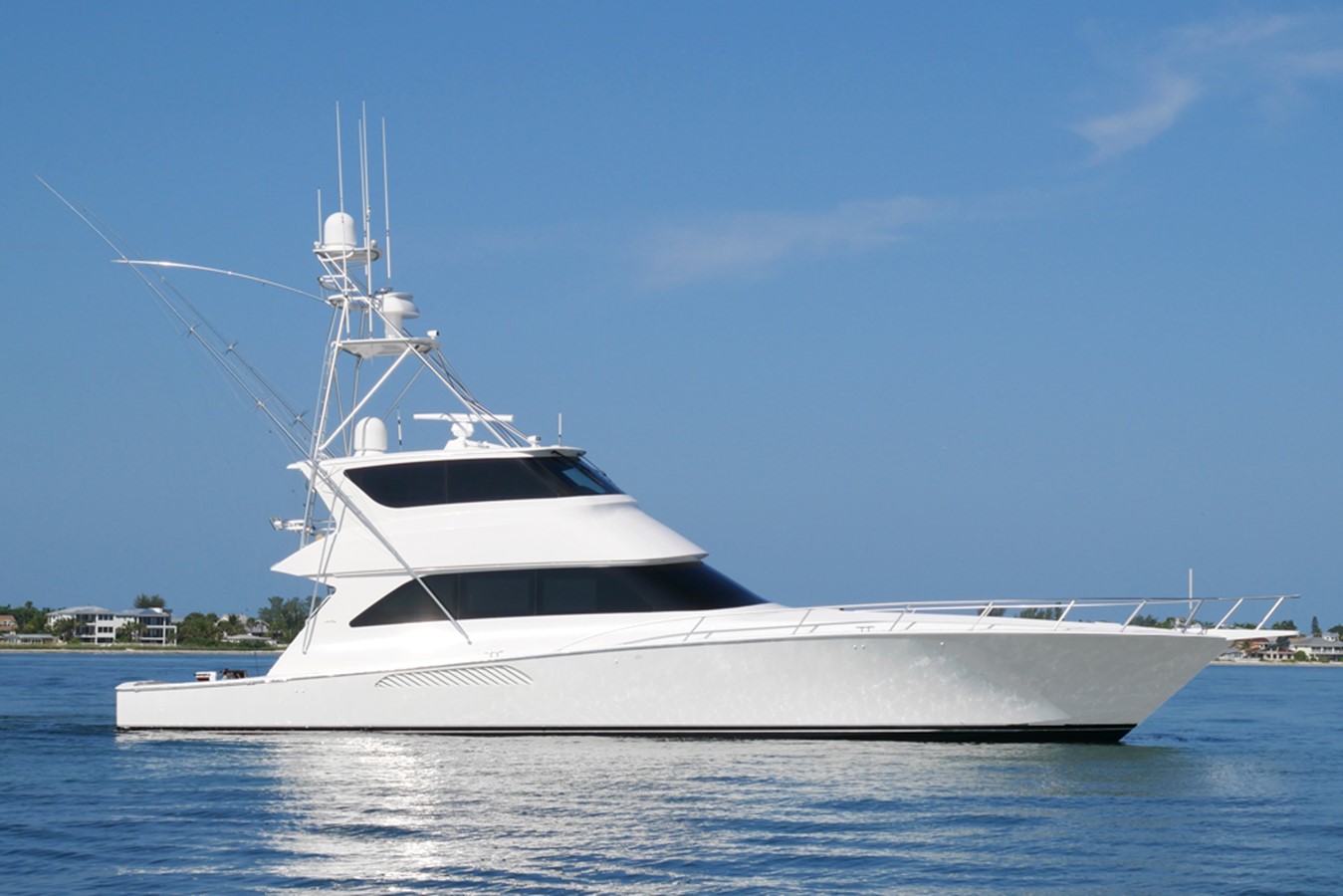 OUR TRADE - 2008 VIKING 74' 74' Enclosed Bridge