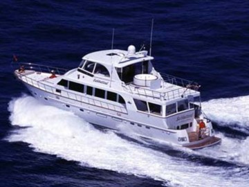 SABBATICAL - 2003 JEFFERSON 73' Starship Deckhouse MY