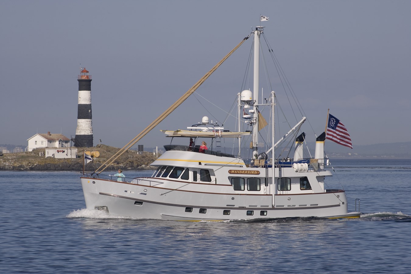 WANDERBIRD - 2004 PARK ISLE MARINE 72' Royal Passa