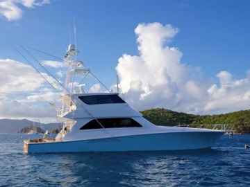 Auspicious - 2005 VIKING 74' Enclosed Bridge