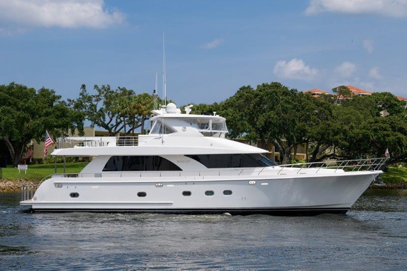 Knotty Girl - 2008 OCEAN ALEXANDER 74' Open Flybri