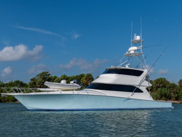 PREDATOR - 2008 VIKING 74' Enclosed Bridge