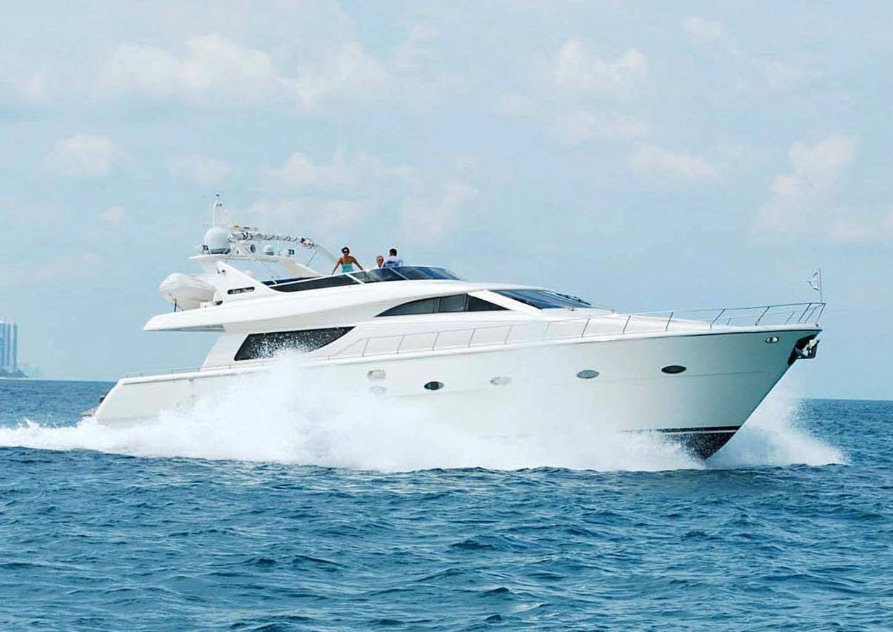 FOOLISH PLEASURE - 2001 UNIESSE/GLOBAL YACHTS 70'