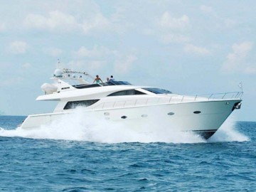 FOOLISH PLEASURE - 2001 UNIESSE/GLOBAL YACHTS 70'