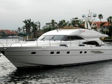 HAPPY DAYS - 2000 VIKING 65' Sport Cruiser