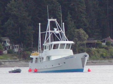 PACIFIC SONG - 2005 CUSTOM 65' Steel North Sea Style Trawler
