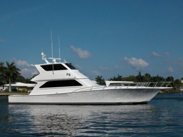 Prima Donna - 2001 VIKING 65' Enclosed Bridge Conv.