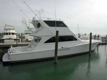 65' 2002 Viking Convertible (B6012) - 2002 VIKING 65' Convertible