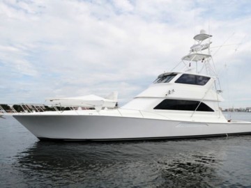 TALK N' TRASH - 2003 VIKING 65' Enclosed Flybridge