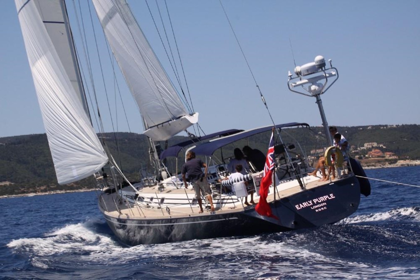 EARLY PURPLE - 2002 NAUTOR'S SWAN 65' 65ft Swan 60