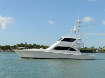 Shameless - 2002 VIKING 65' Enclosed Bridge