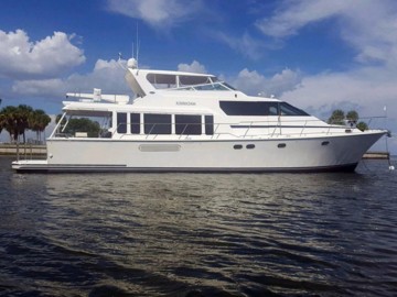Macabuca - 2004 PACIFIC MARINER 65' 65 Pilothouse Motor Yacht Hull #39