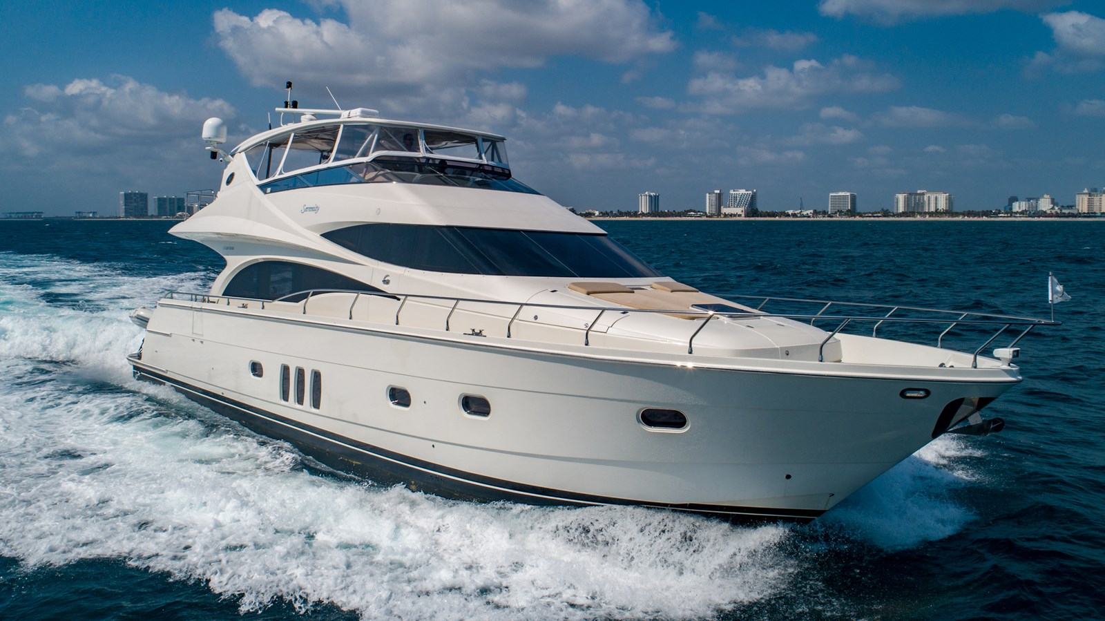 SERENITY - 2008 MARQUIS 65' Flybridge Motoryacht