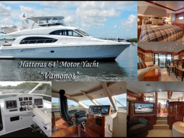 VAMONOS - 2006 HATTERAS 64' 10
