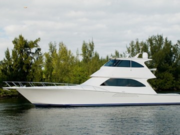 Viking (64-355) - 2008 VIKING 64' 64 Convertible Enclosed Bridge
