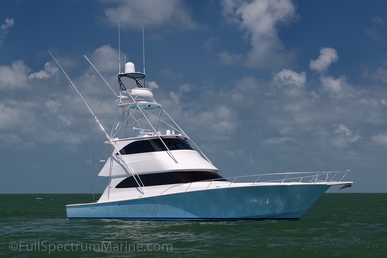 Manna Ray - 2010 VIKING 60' Enclosed Bridge