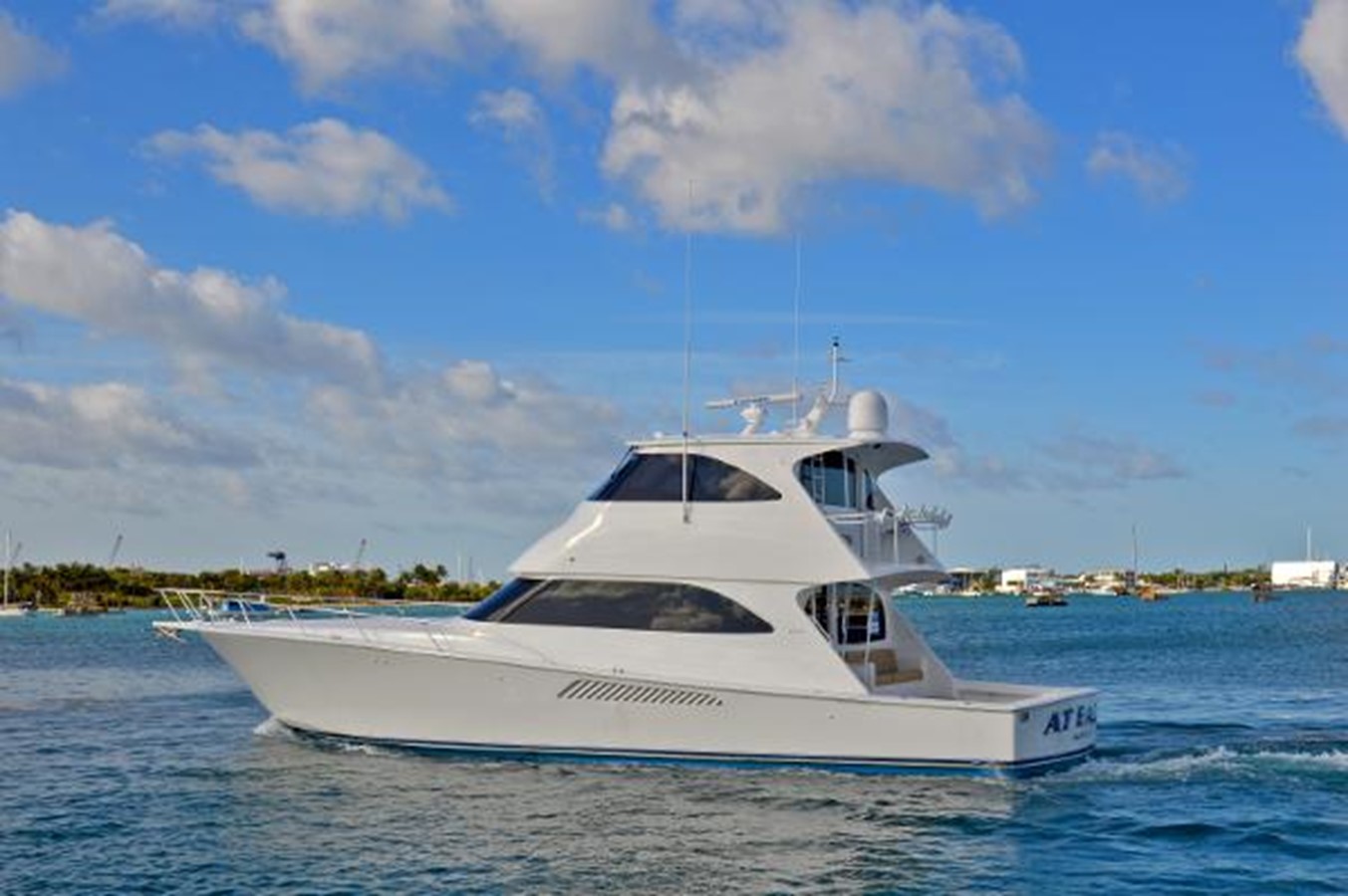 At Ease - 2012 VIKING 60' Enclosed Flybridge Conve