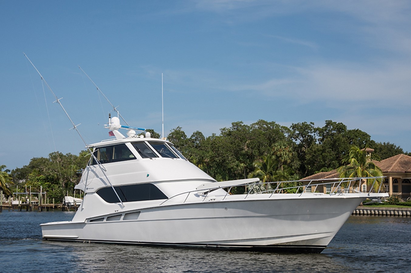 IRISH REEL III - 2003 HATTERAS 60'