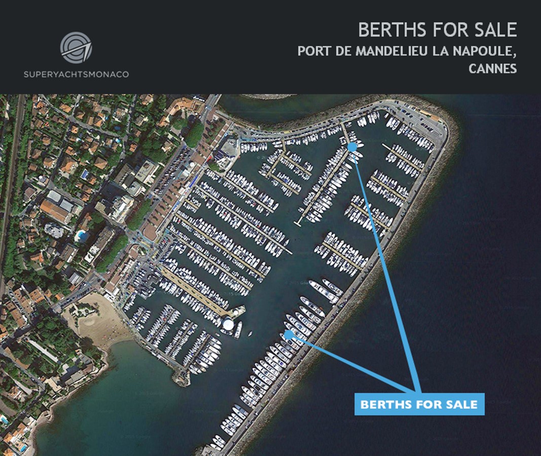 BERTH IN LA NAPOULE, CANNES - 2015 #1 HULL 59' 1